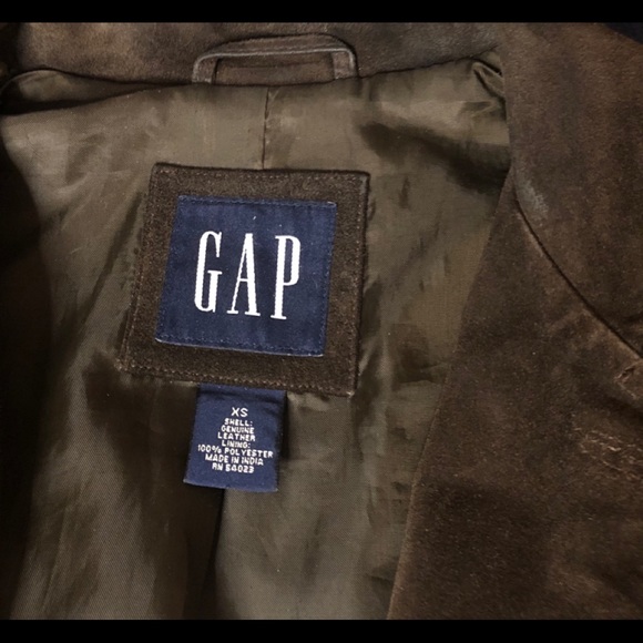 ✨Beautiful Vintage✨ Suede jacket from The Gap (XS) - Picture 9 of 12